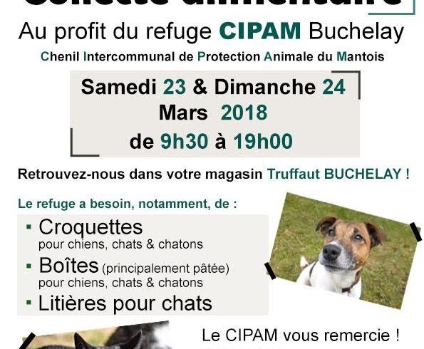 Collecte TRUFFAUT, Buchelay 23 et 24 mars 2019